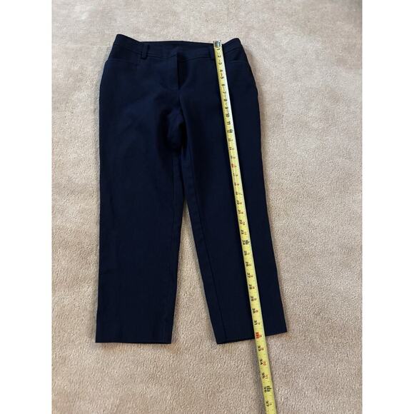 Ladies Anne Klein Navy Pants Size Small - Picture 7 of 8
